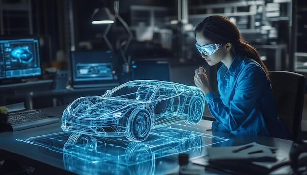 female-engineer-conducting-research-with-car-model-hologram-factory-office-environment_937679-59833