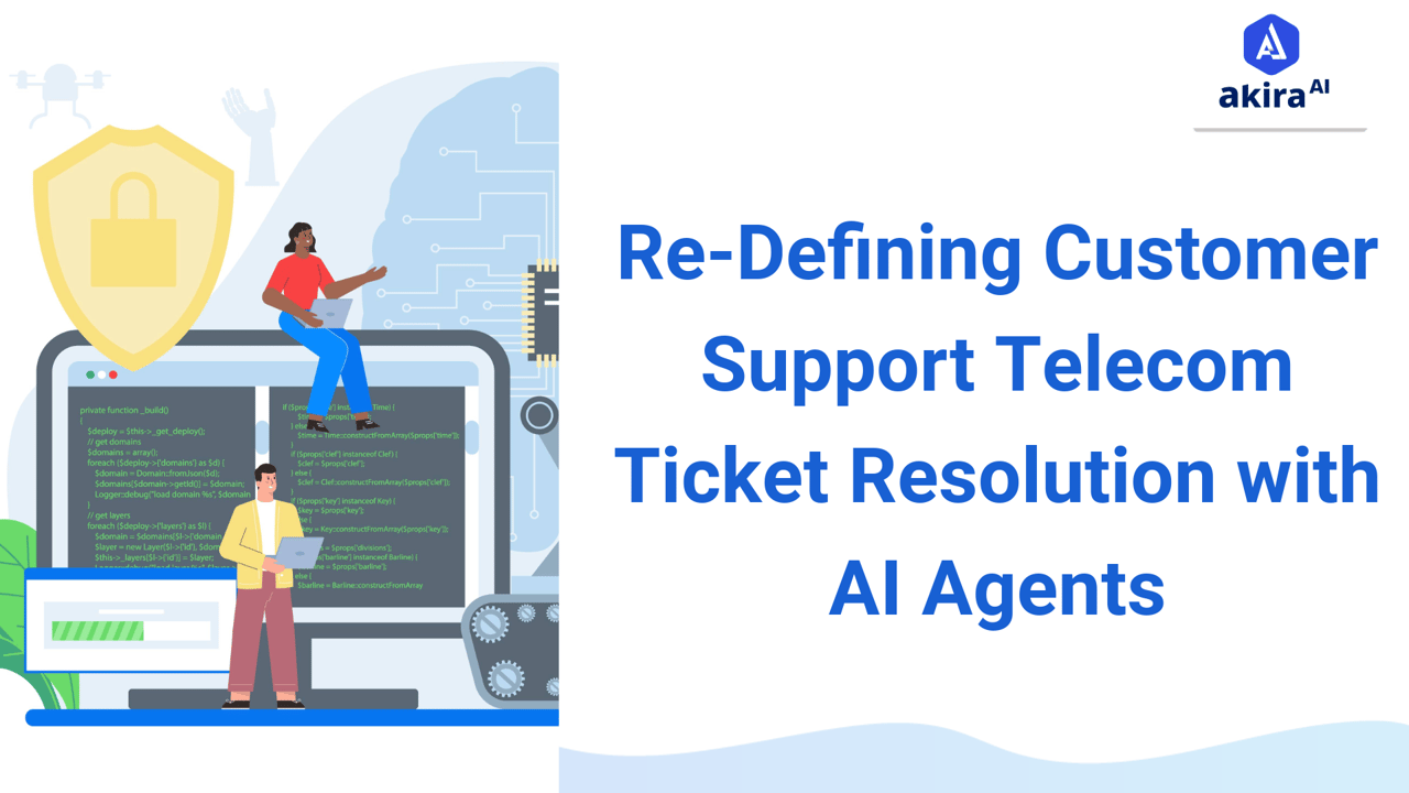 Re-Defining Customer Support Telecom Ticket Resolution with AI Agents