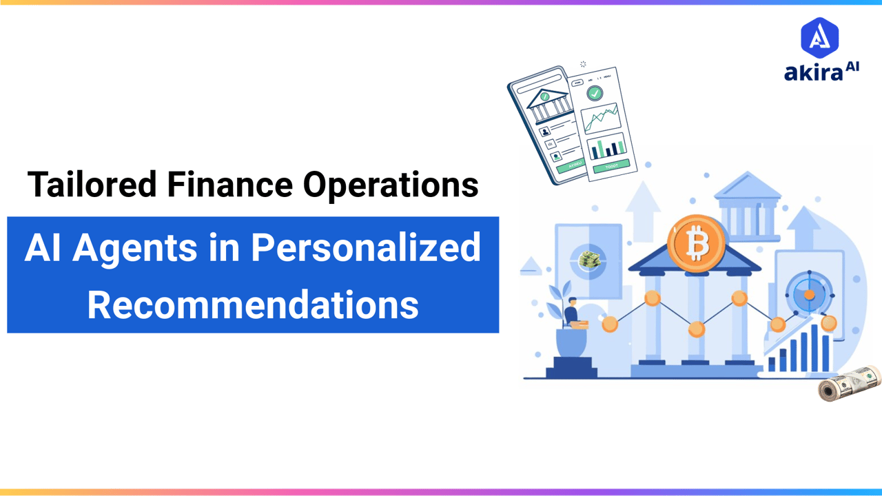 Tailored Finance Operations: AI Agents in Personalized Recommendations