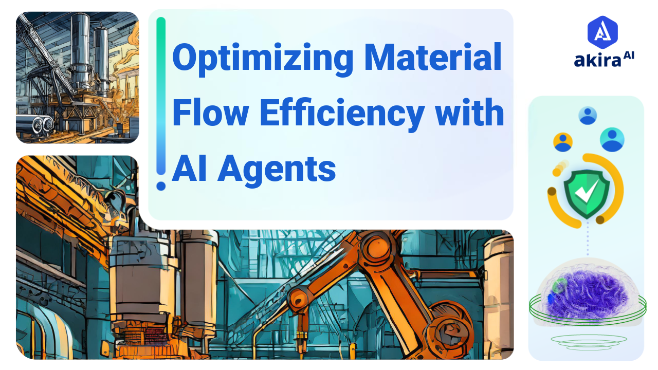 Optimizing Material Flow Efficiency with AI Agents